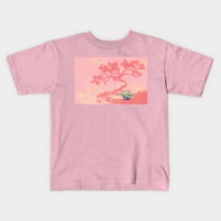 Origami Paper Crane Kids T-Shirt